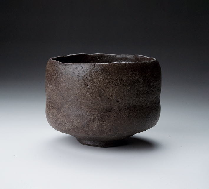 黒楽茶碗　杉本貞光